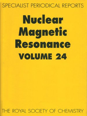 cover image of Nuclear Magnetic Resonance, Volume 24